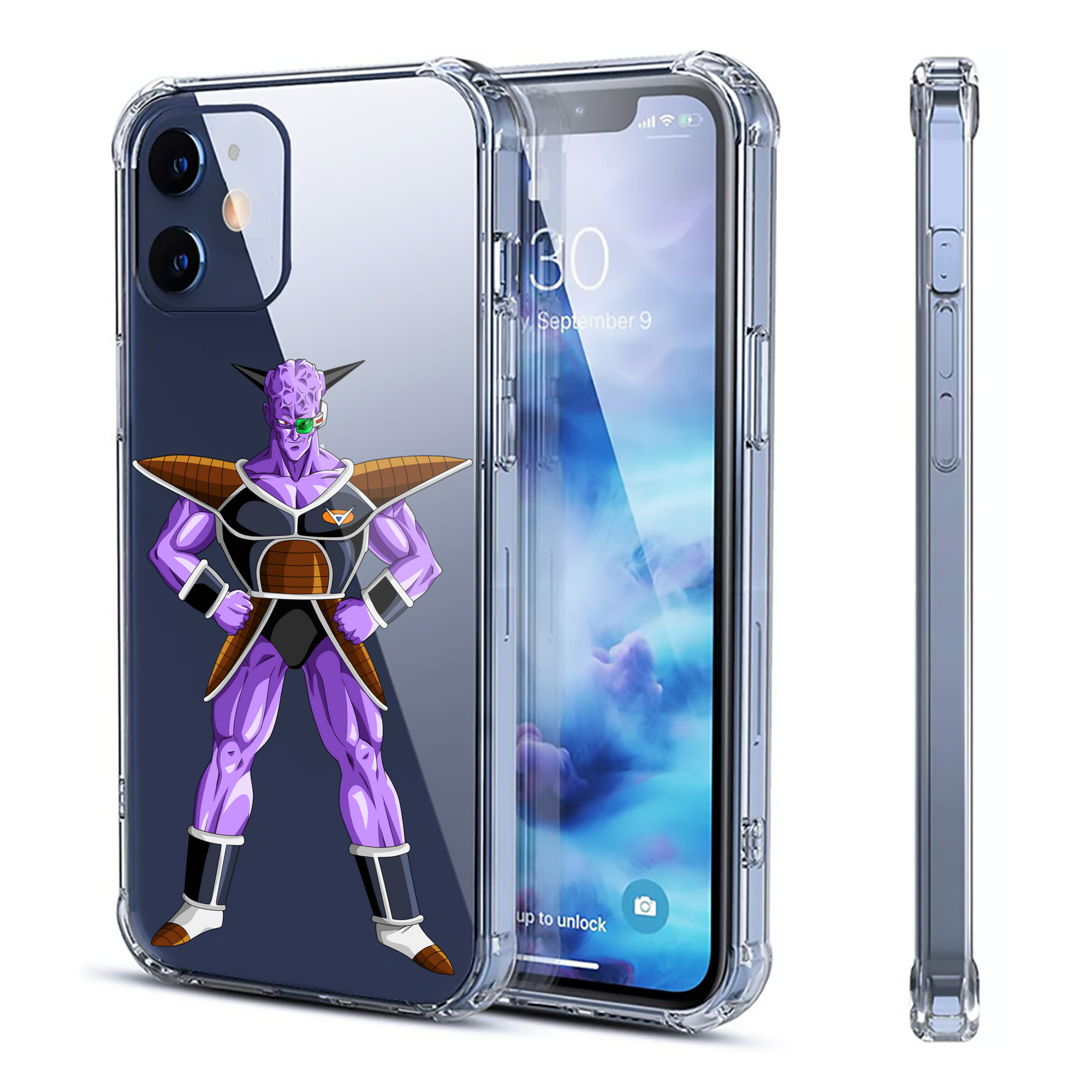 （画像用） ドラゴンボール DRAGON BALL 【iPhone 12シリーズ対応】透明スマホケース（クリアソフトケース）